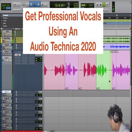Get Professional Vocals With An Audio Technica 2020 @MattMontanez